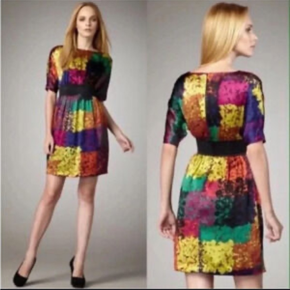 Trina Turk Fosse Silk Dress